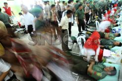 Aksi Donor Darah Kodam II/Sriwijaya Sumbang 1500 Kantong