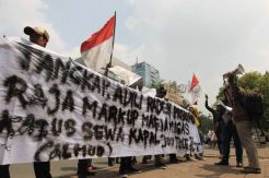 Demo Tuntut Pengusutan Mafia Migas