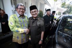 BJ Habibie dan Pemprov Jawa Barat Bahas Pengembangan Pesawat N250