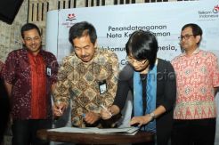 Telkom dan Coca-Cola Foundation Kembangkan Perpusatakaan Berbasis ICT
