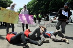 GMNI Pasuruan Tolak RUU Pilkada