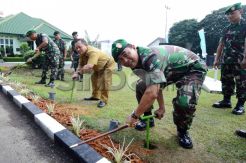 Kodam II/Sriwijaya Turut Pecahkan Rekor Muri 10 Juta Biopori
