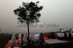 Awan Tak Kunjung Tumbuh, BPBD Kembali Sholat Istisqa
