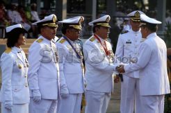 Pati TNI AL Ikuti Wisuda Purnawira