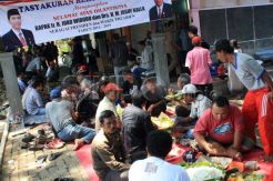 Tujuh Tumpeng Tanda Syukur Dari Masyarakat Pasuruan