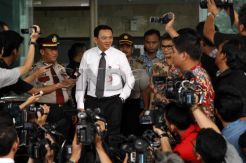 Ahok Datangi KPK Bahas Korupsi Pemprov DKI