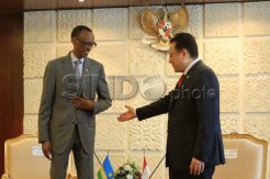 Ketua DPD Terima Kunjungan Presiden Rwanda