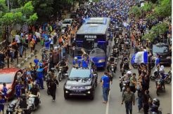 Lautan Bobotoh Sambut Persib