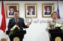 Ketua DPD dan Ketua Federasi Rusia Bahas Kejasama Kedua Negara
