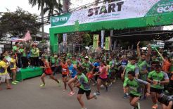 Dirut Pertamina dan Menteri Susi Lepas Peserta Pertamina Eco Run