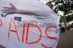 Peringatan Hari Aids di Semarang