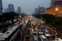 Hujan Deras, Jakarta Macet