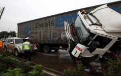 Tabrakan Beruntun di Tol Jakarta-Serpong