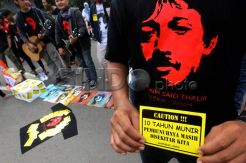 Aktivis Tuntut Pemerintah Selesaikan Kasus Pembunuhan Munir