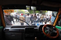 Angkutan Kota di Bandung Mogok