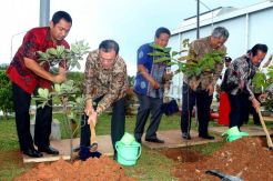 Peresmian Pabrik Aki GS Battery di Semarang