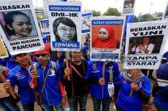 Buruh Migran Indonesia Tuntut Pemerintah Perhatikan Nasibnya