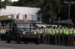Apel Operasi Lilin 2014, Polri Siap Amankan Natal dan Tahun Baru