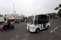 Mobil Listrik Karya Siswa SMK Sukses Tempuh Jakarta-Surabaya