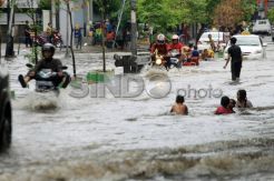 Tanjung Duren Terendam Banjir