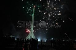 Malam Tahun Baru di TMII