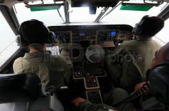 Pantauan Udara dari Pesawat Patroli Maritim CN 235 TNI AL Terus Dilakukan