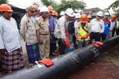 Proyek Transmisi Gas Pasuruan Dimulai