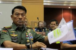 Panglima TNI Raker Dengan Komisi I DPR