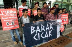 Aktivis Berikan Dukungan ke KPK