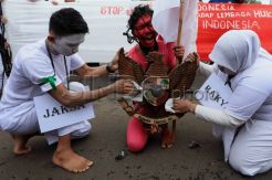 Aksi Damai Dukung Budi Gunawan