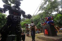 Taman Super Hero di RTH Bandung