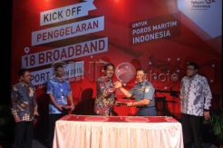 Dukung Poros Maritim Indonesia, Telkom Gelar 18 Broadband Port di 2015