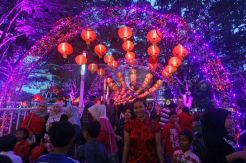 Kemeriahan Imlek di Central Park