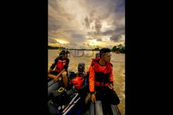 Pencarian Korban Perahu Tenggelam di Gowa