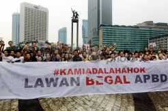 Dukung Ahok Lawan Begal APBD