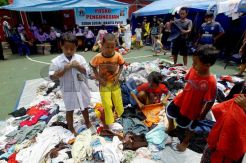 Posko Pengungsi Kebon Melati