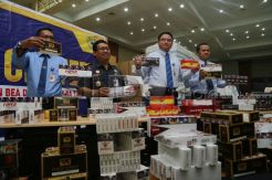 Bea Cukai Jawa Timur Amankan Belasan Juta Batang Rokok Ilegal