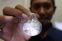 Batu Akik Seharga Rp 100 Juta Terpajang di Pameran Indonesia Gemstone
