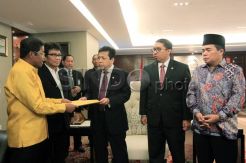 Pengurus Partai Golkar Kubu Ical Temui Pimpinan DPR
