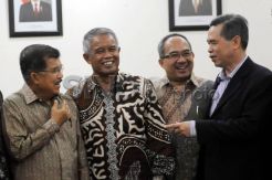 JK Terima Kunjungan Tim Sinergi PSSI