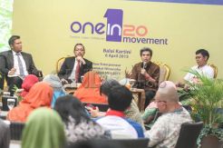 Oneintwenty Gelar Talkshow Wirausaha