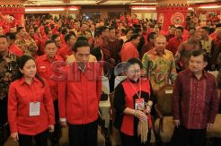 Presiden Joko Widodo Hadiri Pembukaan Kongres IV PDI Perjuangan