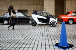 Uji Coba Toyota i-Road