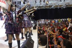 JKT48 Pukau Pengunjung Stan Honda di POM 2015