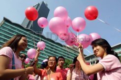 Aksi Mahasiswa Peduli Kangker Serviks