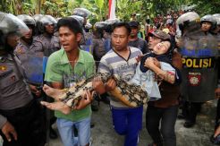Eksekusi Lahan di Surabaya Ricuh