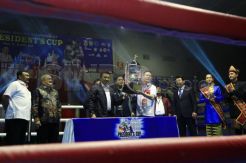 Tinju Internasional Piala Presiden Ke-22 Digelar di Palembang