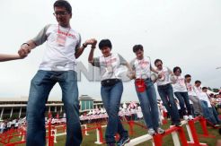 Kebersamaan Direksi dan Karyawan OCBC NISP