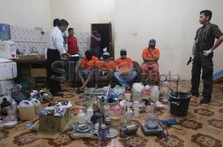 BNN Gerebek Pabrik Sabu Rumahan di Medan