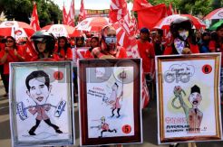 Buruh Semarang Tuntut Kesejahteraan Layak